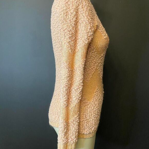 Charlotte-russe Women's Pink and Tan Jumper - Picture 4 of 8